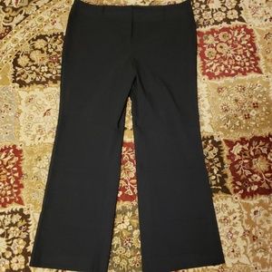 INC blk bootcut trousers
